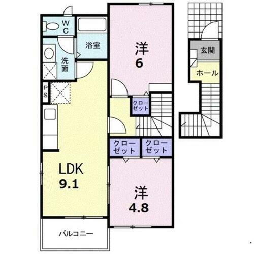 福岡県福岡市早良区内野３丁目 野芥駅 2LDK アパート 賃貸物件詳細