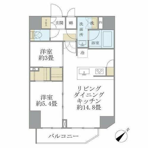 東京都荒川区町屋１丁目 町屋駅 2LDK マンション 賃貸物件詳細
