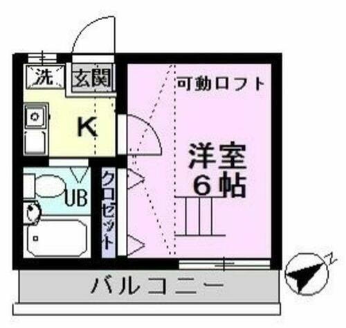 千葉県松戸市上矢切 市川駅 1K アパート 賃貸物件詳細