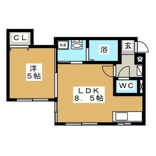 北海道札幌市白石区菊水四条２丁目 菊水駅 1LDK マンション 賃貸物件詳細