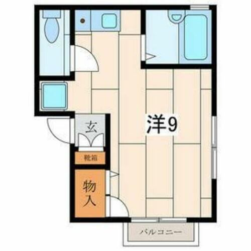神奈川県横浜市旭区二俣川２丁目 二俣川駅 1K アパート 賃貸物件詳細