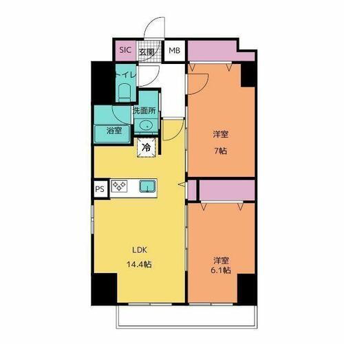 千葉県船橋市本町４丁目 京成船橋駅 2LDK マンション 賃貸物件詳細