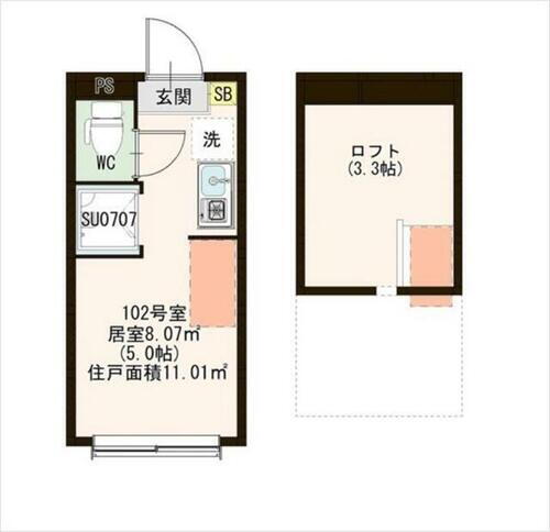 東京都大田区東嶺町 久が原駅 ワンルーム アパート 賃貸物件詳細