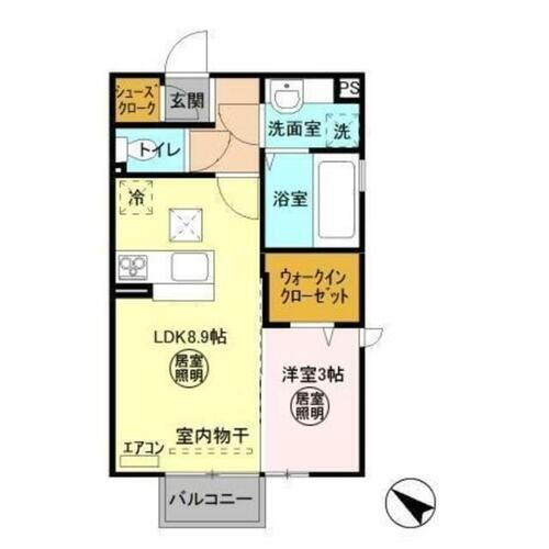 茨城県神栖市平泉 鹿島神宮駅 1LDK アパート 賃貸物件詳細