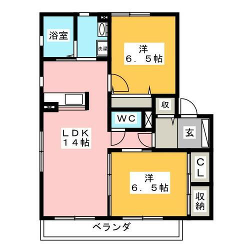 神奈川県秦野市曽屋 秦野駅 2LDK アパート 賃貸物件詳細