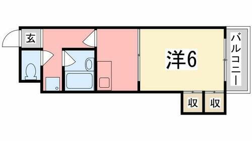 兵庫県姫路市西庄 播磨高岡駅 1DK マンション 賃貸物件詳細