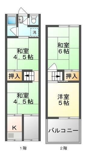 大阪府寝屋川市寿町 香里園駅 4K 一戸建て 賃貸物件詳細