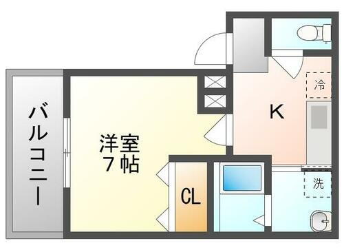 大阪府門真市泉町 門真市駅 1K アパート 賃貸物件詳細