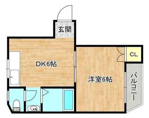 大阪府大阪市旭区中宮５丁目 千林大宮駅 1DK マンション 賃貸物件詳細