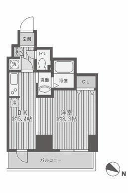 東京都大田区蒲田５丁目 蒲田駅 1DK マンション 賃貸物件詳細