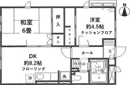神奈川県川崎市中原区小杉陣屋町１丁目 新丸子駅 2DK アパート 賃貸物件詳細