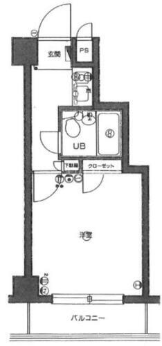 東京都品川区小山２丁目 武蔵小山駅 1K マンション 賃貸物件詳細