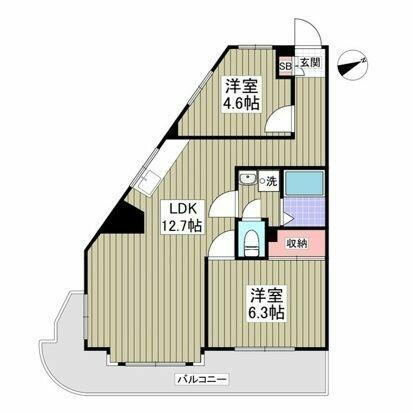 東京都江戸川区西小松川町 船堀駅 2LDK マンション 賃貸物件詳細