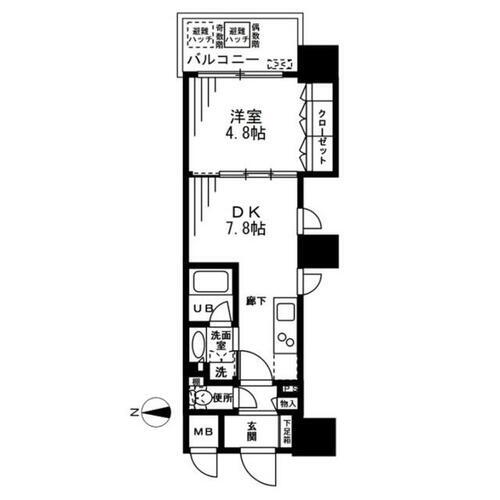 大阪府大阪市北区天満橋１丁目 桜ノ宮駅 1DK マンション 賃貸物件詳細