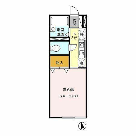 東京都小平市学園西町１丁目 一橋学園駅 1K アパート 賃貸物件詳細