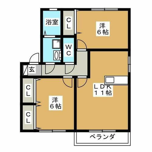 東京都町田市南大谷７丁目 玉川学園前駅 2LDK アパート 賃貸物件詳細