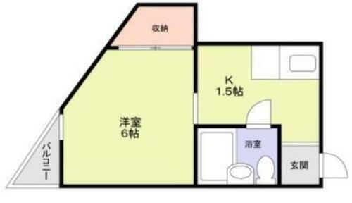 東京都中野区南台３丁目 方南町駅 1K マンション 賃貸物件詳細