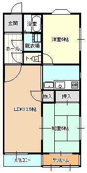 石川県金沢市長坂３丁目 2LDK アパート 賃貸物件詳細
