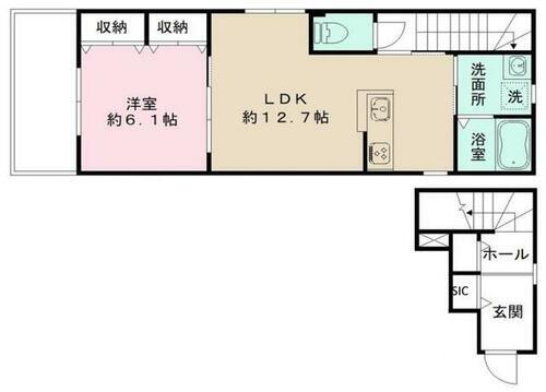 パティオ　エレンシア 2階 1LDK 賃貸物件詳細