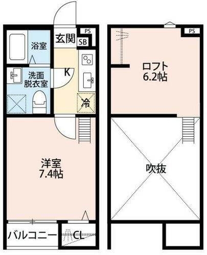 埼玉県越谷市宮本町１丁目 越谷駅 1K アパート 賃貸物件詳細
