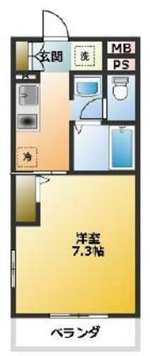東京都日野市万願寺２丁目 万願寺駅 1K マンション 賃貸物件詳細