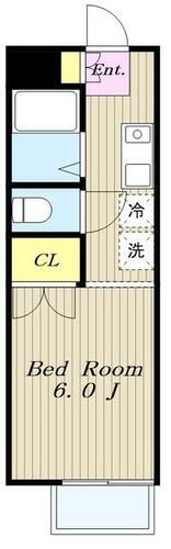 神奈川県川崎市麻生区百合丘１丁目 百合ヶ丘駅 1K アパート 賃貸物件詳細