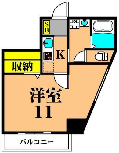 東京都品川区大井１丁目 大井町駅 1K マンション 賃貸物件詳細