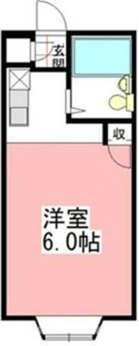 東京都小平市小川町１丁目 鷹の台駅 ワンルーム アパート 賃貸物件詳細