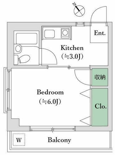 神奈川県川崎市高津区下作延２丁目 梶が谷駅 1K マンション 賃貸物件詳細