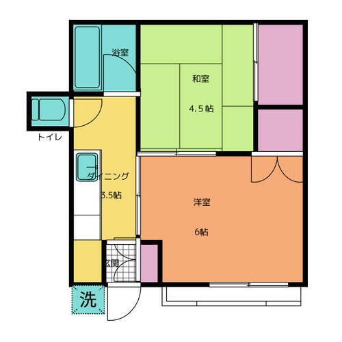 東京都足立区古千谷本町２丁目 舎人駅 2K アパート 賃貸物件詳細