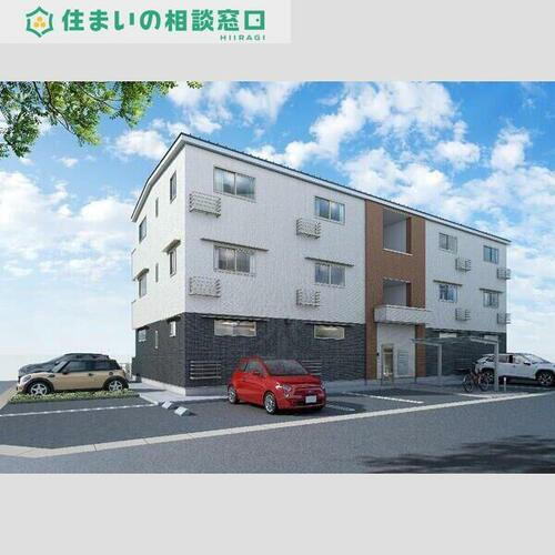 愛知県岡崎市矢作町字末広 賃貸アパート