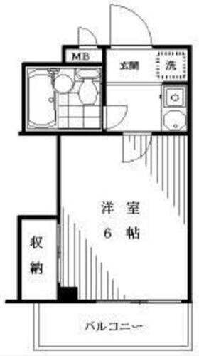 神奈川県川崎市高津区二子１丁目 二子新地駅 1K マンション 賃貸物件詳細