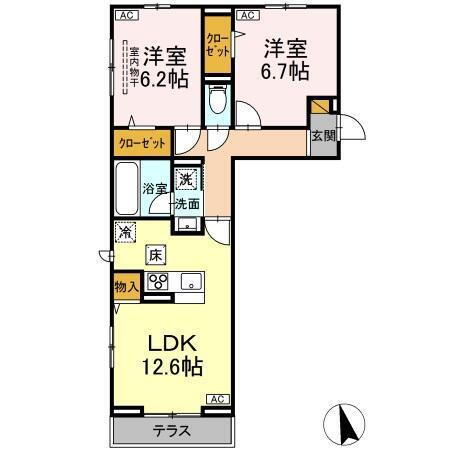 千葉県市川市八幡２丁目 本八幡駅 2LDK アパート 賃貸物件詳細