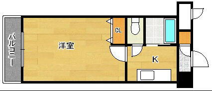 福岡県北九州市小倉北区清水４丁目 南小倉駅 1K マンション 賃貸物件詳細