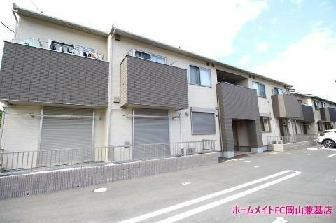 岡山県岡山市東区西大寺中野 賃貸アパート