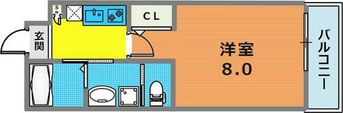 兵庫県神戸市灘区浜田町１丁目 新在家駅 1K アパート 賃貸物件詳細