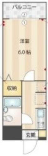 東京都杉並区高井戸東４丁目 高井戸駅 1K マンション 賃貸物件詳細