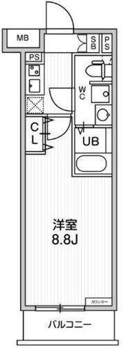 東京都板橋区宮本町 板橋本町駅 1K マンション 賃貸物件詳細