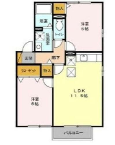 千葉県船橋市二和東３丁目 三咲駅 2LDK アパート 賃貸物件詳細