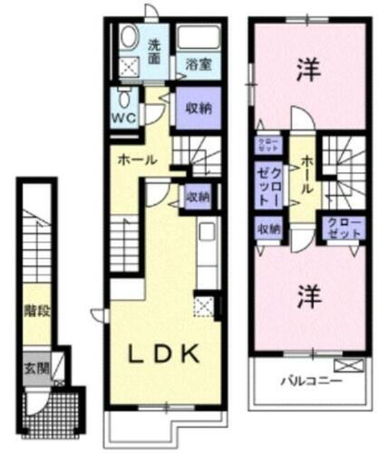 ライカム壱番館 2階 2LDK 賃貸物件詳細