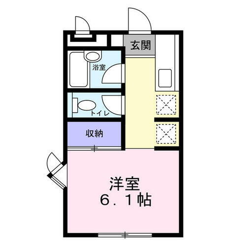 神奈川県川崎市宮前区土橋３丁目 鷺沼駅 1K アパート 賃貸物件詳細