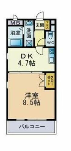 福岡県福岡市城南区堤１丁目 福大前駅 1DK マンション 賃貸物件詳細