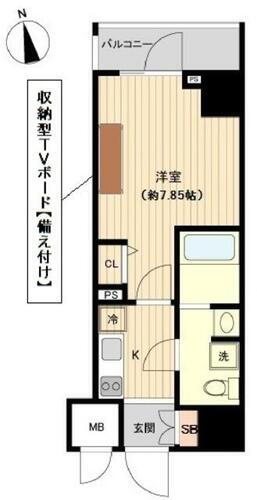 東京都台東区北上野２丁目 入谷駅 1K マンション 賃貸物件詳細