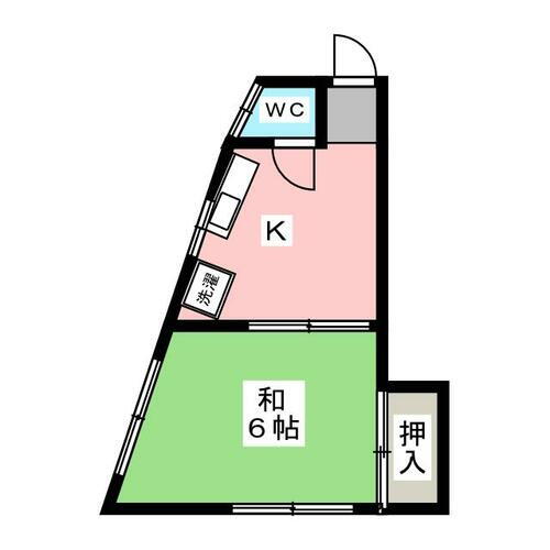 東京都北区岩淵町 赤羽駅 1K マンション 賃貸物件詳細