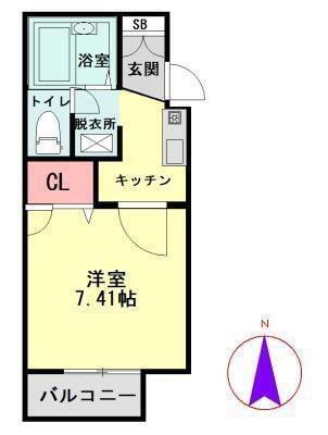 福島県郡山市開成３丁目 郡山駅 1K アパート 賃貸物件詳細