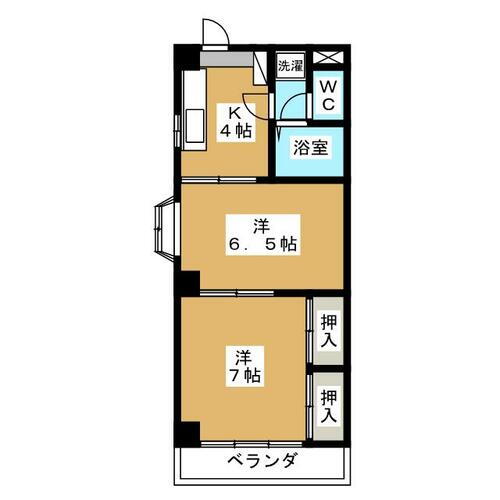 東京都立川市上砂町５丁目 武蔵砂川駅 2K マンション 賃貸物件詳細