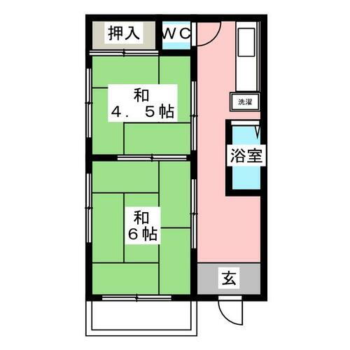 東京都葛飾区四つ木４丁目 四ツ木駅 2K マンション 賃貸物件詳細