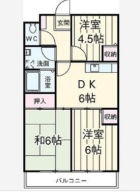 埼玉県桶川市若宮１丁目 桶川駅 3DK マンション 賃貸物件詳細