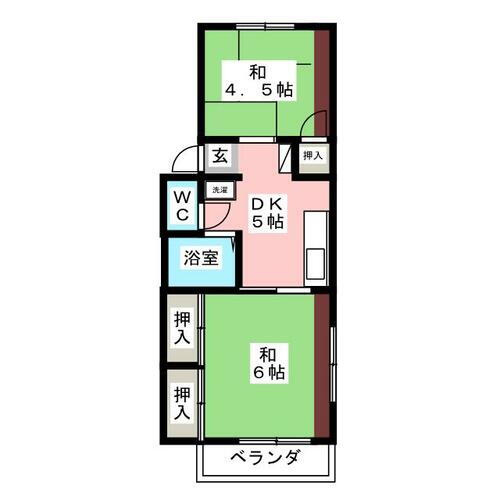 埼玉県川口市中青木３丁目 西川口駅 2DK アパート 賃貸物件詳細