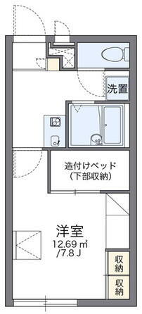 レオパレスポートサイドⅡ 2階 1K 賃貸物件詳細